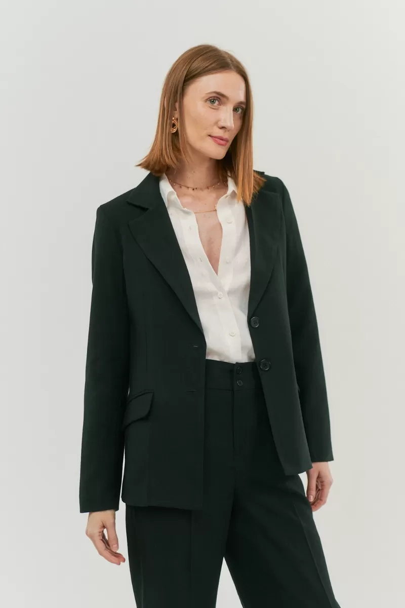 Hidrogênio - TAILORED BLAZER WITH 2 BLACK BUTTONS - 19914001 Hidrogênio - TAILORED BLAZER WITH 2 BLACK BUTTONS - 19914001