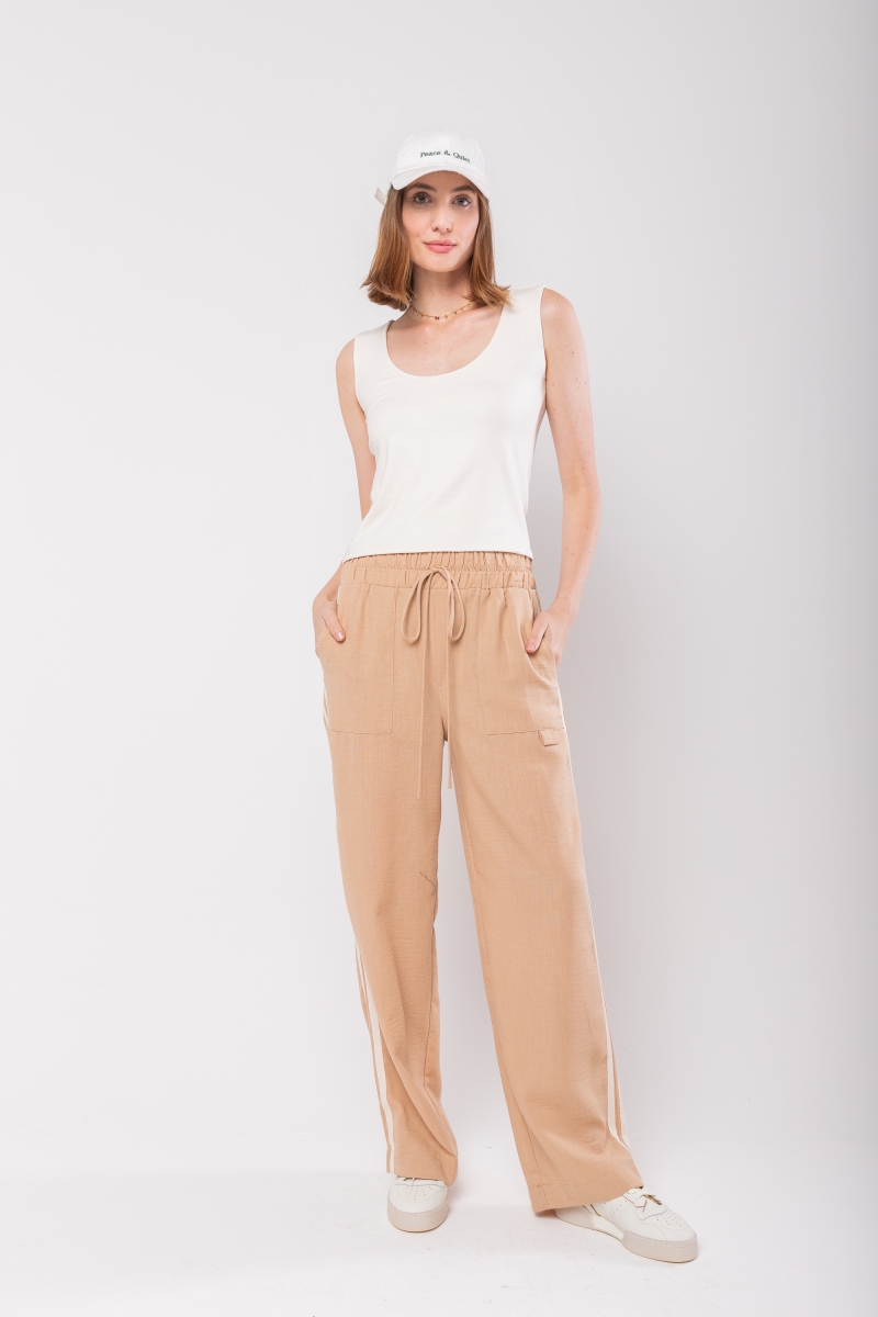 Hidrogênio - OLGA TRIGO STRAIGHT PANTS - 19843343 Hidrogênio - OLGA TRIGO STRAIGHT PANTS - 19843343