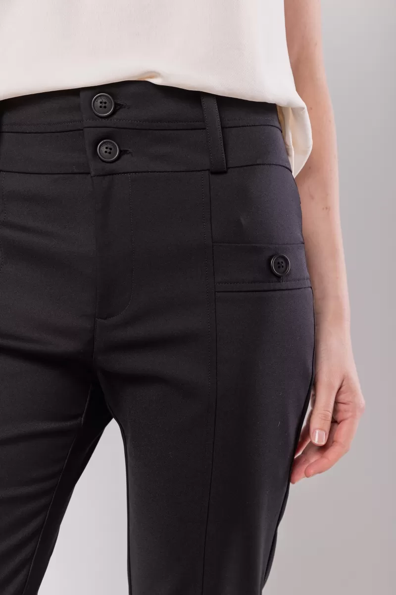 Hidrogênio - SUZANA FLARE PANTS BLACK - 20017001 Hidrogênio - SUZANA FLARE PANTS BLACK - 20017001