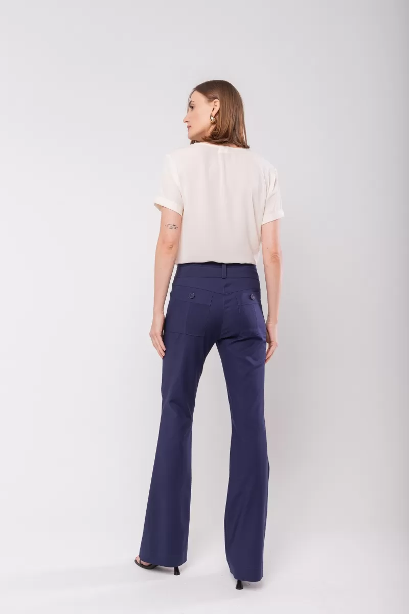 Hidrogênio - SUZANA ECLIPSE FLARE PANTS - 20017207 Hidrogênio - SUZANA ECLIPSE FLARE PANTS - 20017207