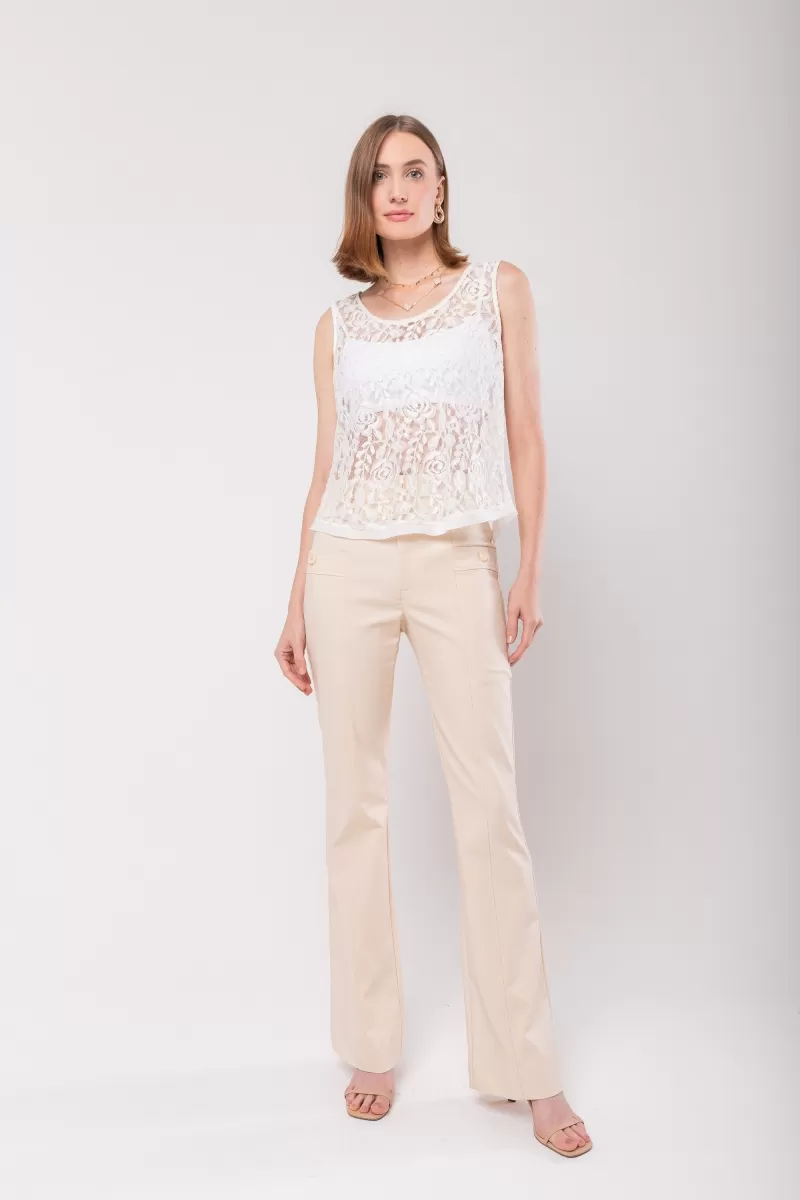 Hidrogênio - SUZANA PANACOTA FLARE PANTS - 20017523 Hidrogênio - SUZANA PANACOTA FLARE PANTS - 20017523
