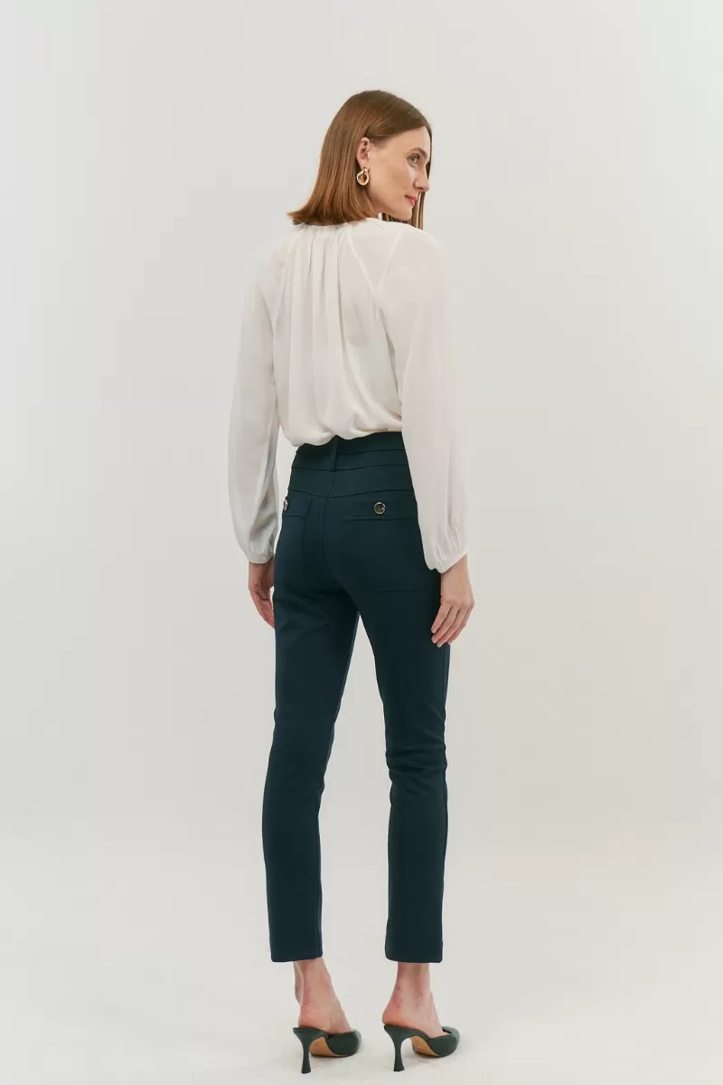 Hidrogênio - FISHERMAN PANTS WITH TWO FRONT LAPELS, BLACK - 20122001 Hidrogênio - FISHERMAN PANTS WITH TWO FRONT LAPELS, BLACK - 20122001