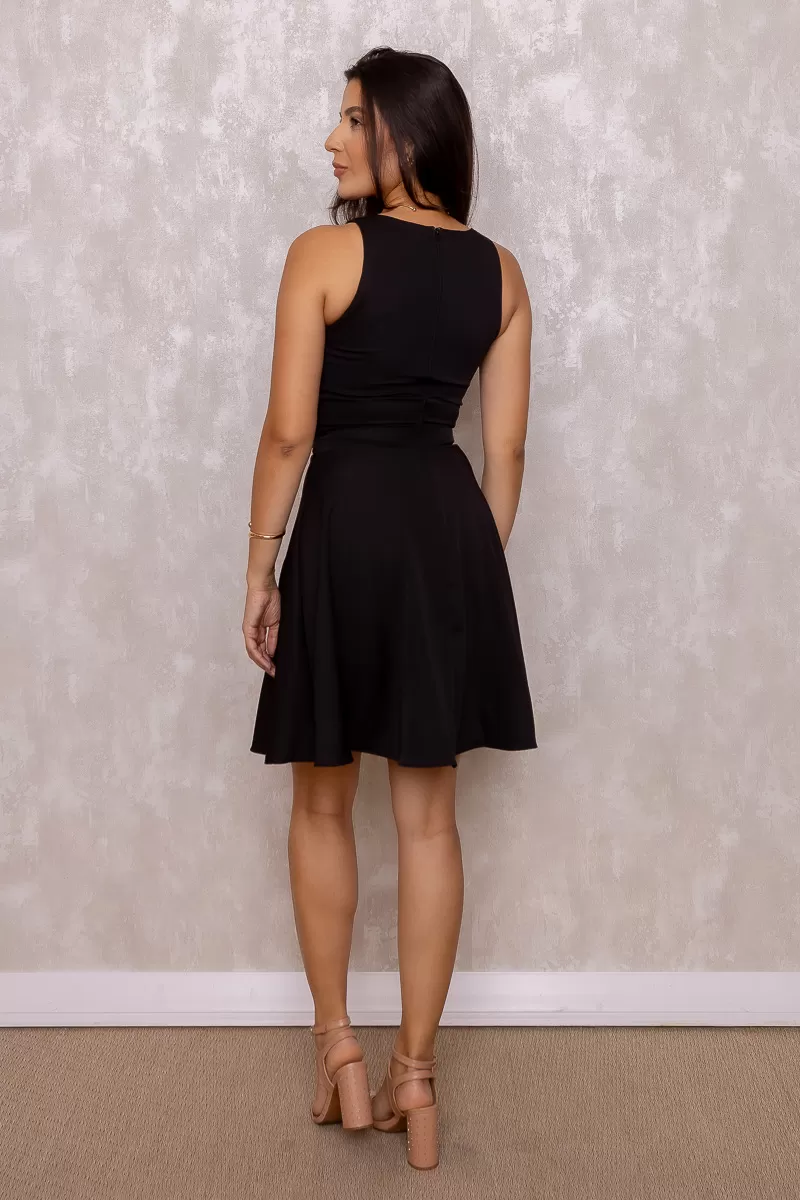 Miss Misses - Dress Miss Misses Melissa Black - 54359PRETO Miss Misses - Dress Miss Misses Melissa Black - 54359PRETO