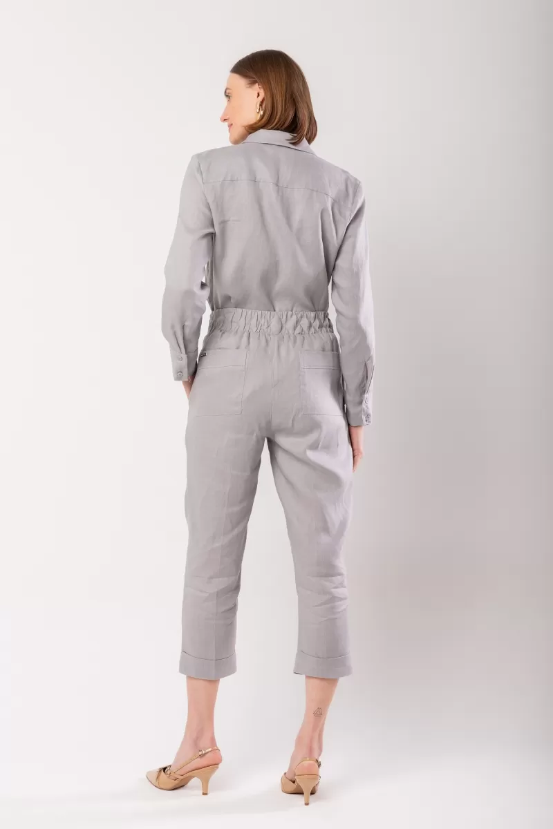 Hidrogênio - 100% GREY LINEN SHIRT - 20059030 Hidrogênio - 100% GREY LINEN SHIRT - 20059030