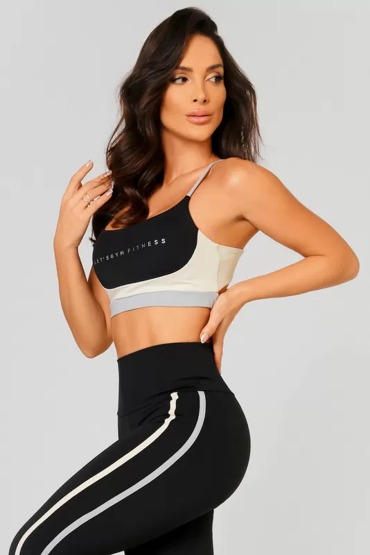 Lets Gym - Black Adapt Top - 2460PT Lets Gym - Black Adapt Top - 2460PT