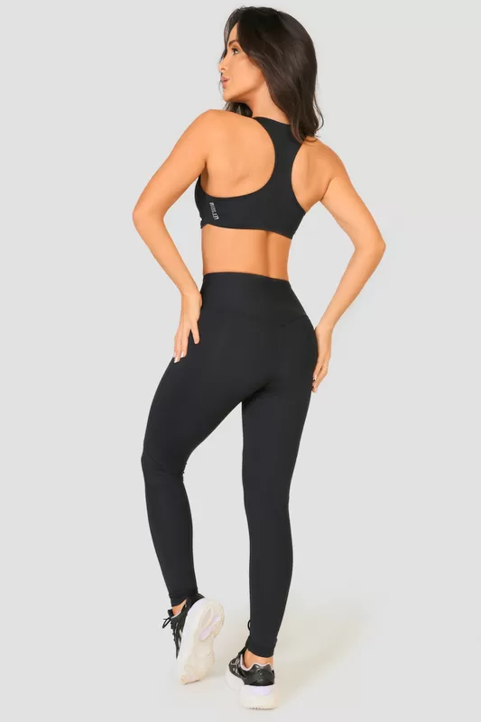 Lets Gym - Black Drop Legging - 2505PT Lets Gym - Black Drop Legging - 2505PT