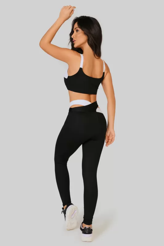 Lets Gym - Black Influence Leggings - 2491PT Lets Gym - Black Influence Leggings - 2491PT