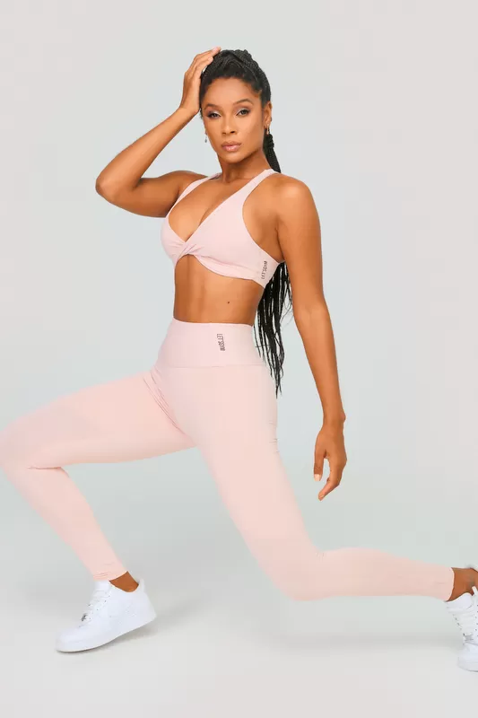 Lets Gym - Pink Drop Leggings - 2505RS Lets Gym - Pink Drop Leggings - 2505RS