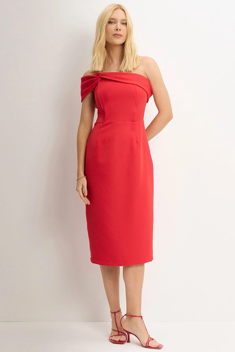 Miss Misses - Vestido Miss Misses Vermelho - 54343024