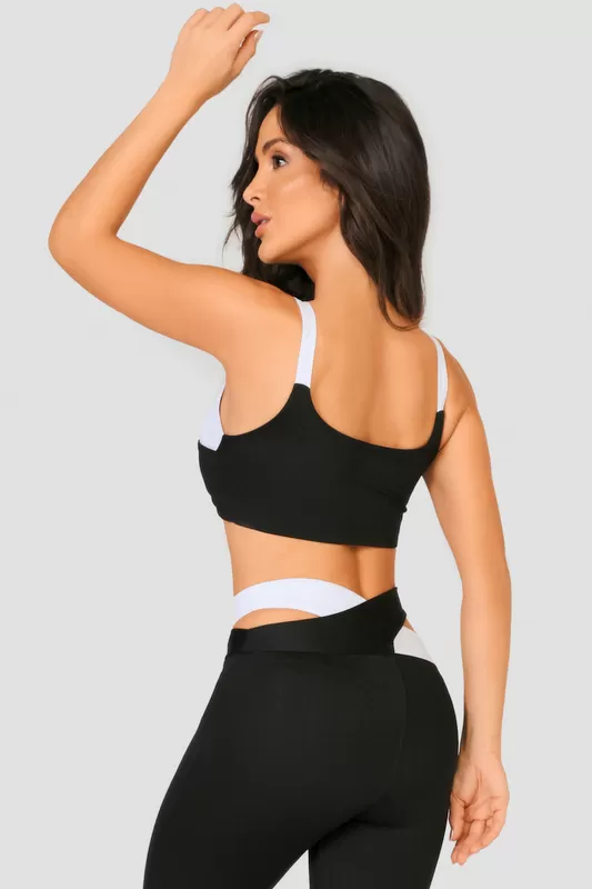Lets Gym - Black Influence Top - 2490PT Lets Gym - Black Influence Top - 2490PT