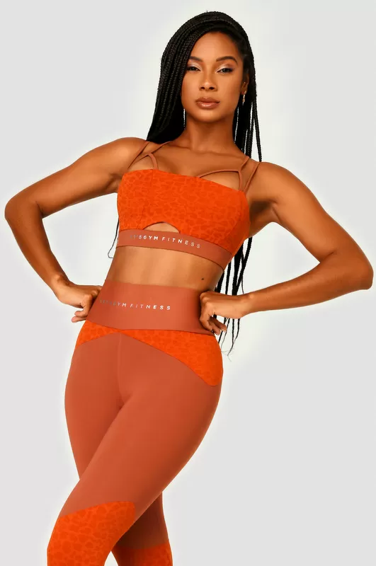 Lets Gym - Top Wild Ocher - 2506OC Lets Gym - Top Wild Ocher - 2506OC