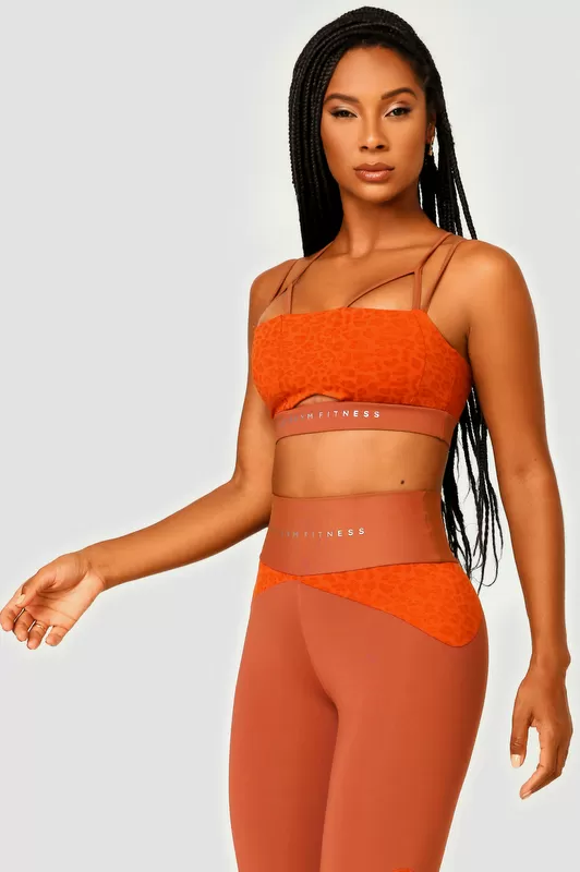 Lets Gym - Top Wild Ocher - 2506OC Lets Gym - Top Wild Ocher - 2506OC