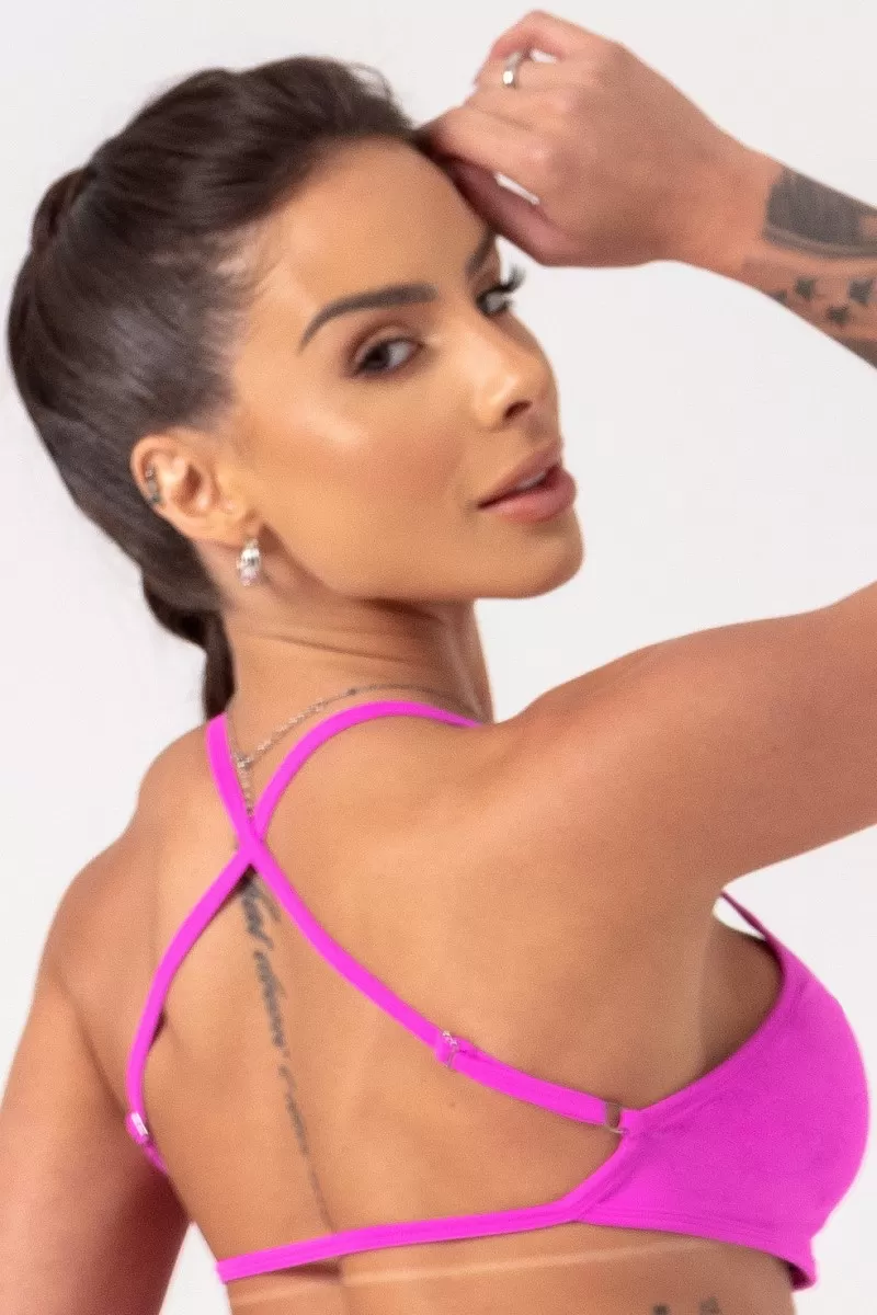 Hipkini - Pink Pink Movement Top with silk - 33330666