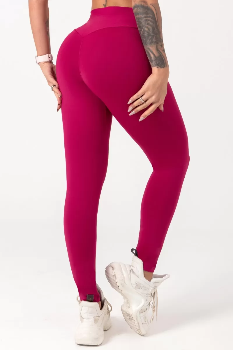 Hipkini - Legging Movement Magenta with Silk - 33330695 Hipkini - Legging Movement Magenta with Silk - 33330695
