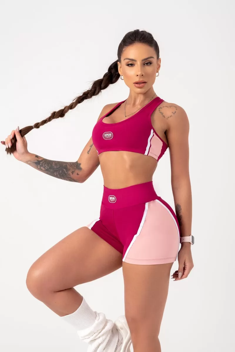 Hipkini - Movement Magenta Shorts - 33330693 Hipkini - Movement Magenta Shorts - 33330693