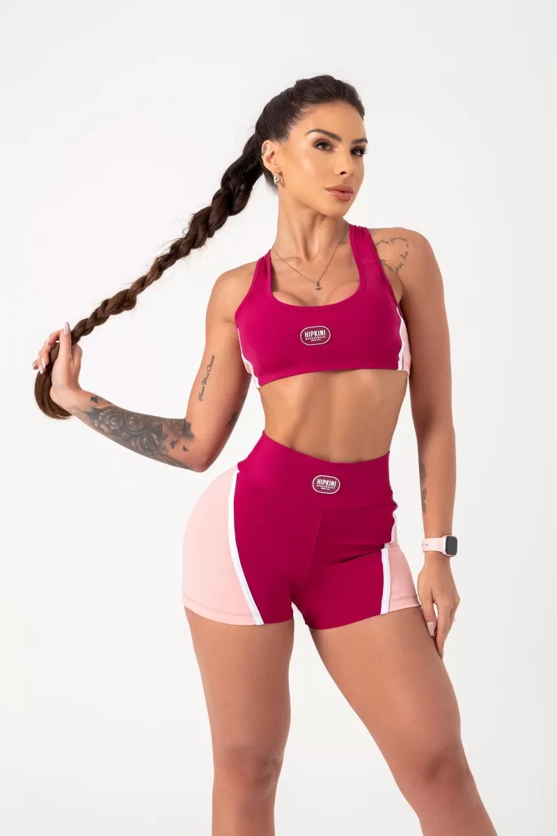 Hipkini - Movement Magenta Shorts - 33330693 Hipkini - Movement Magenta Shorts - 33330693