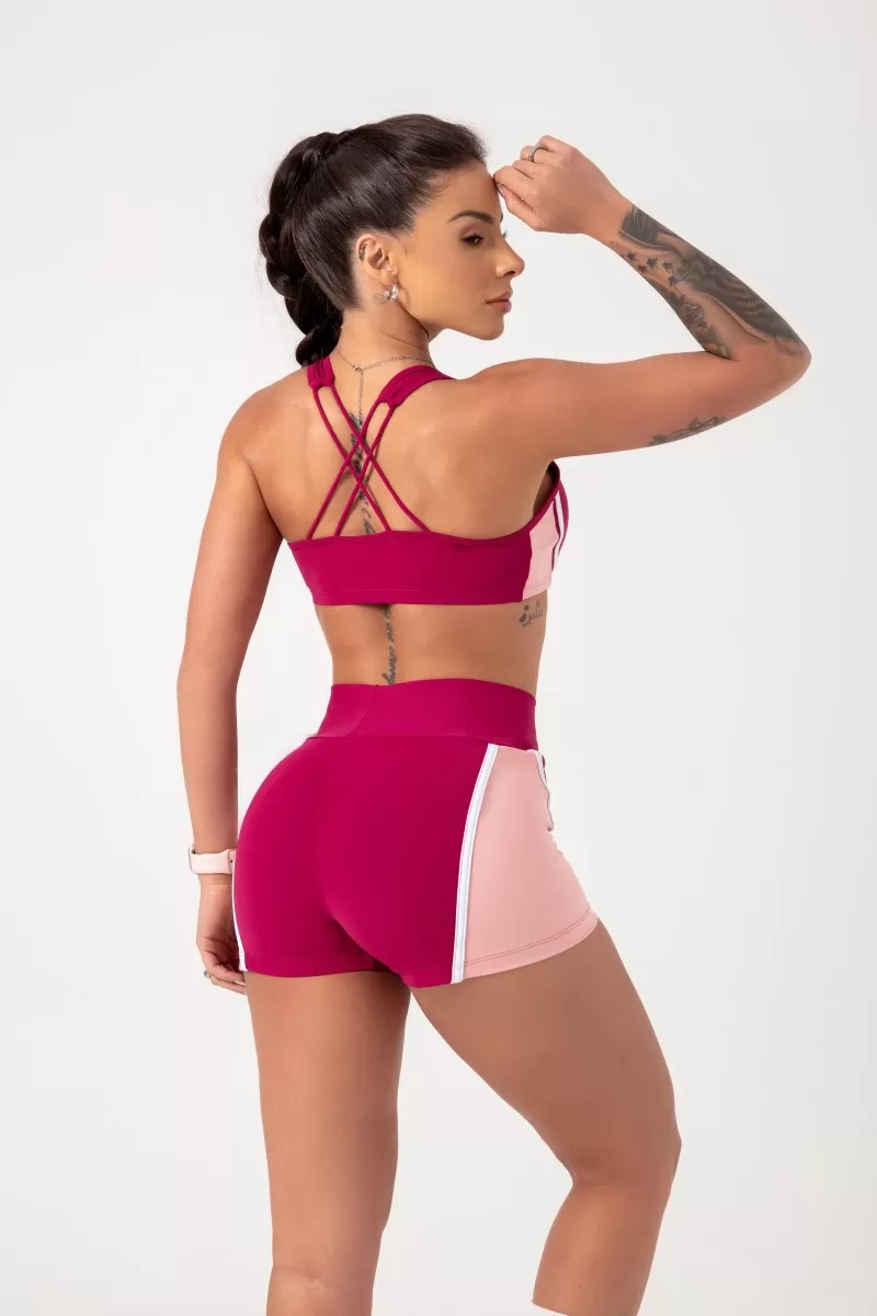 Hipkini - Movement Magenta Shorts - 33330693 Hipkini - Movement Magenta Shorts - 33330693