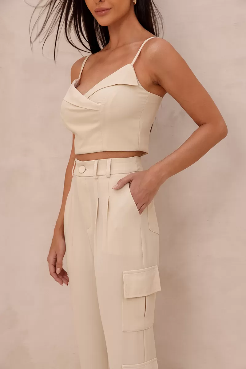 Dot Clothing - Set Dot Clothing Luisa Off White - 2452OFF Dot Clothing - Set Dot Clothing Luisa Off White - 2452OFF