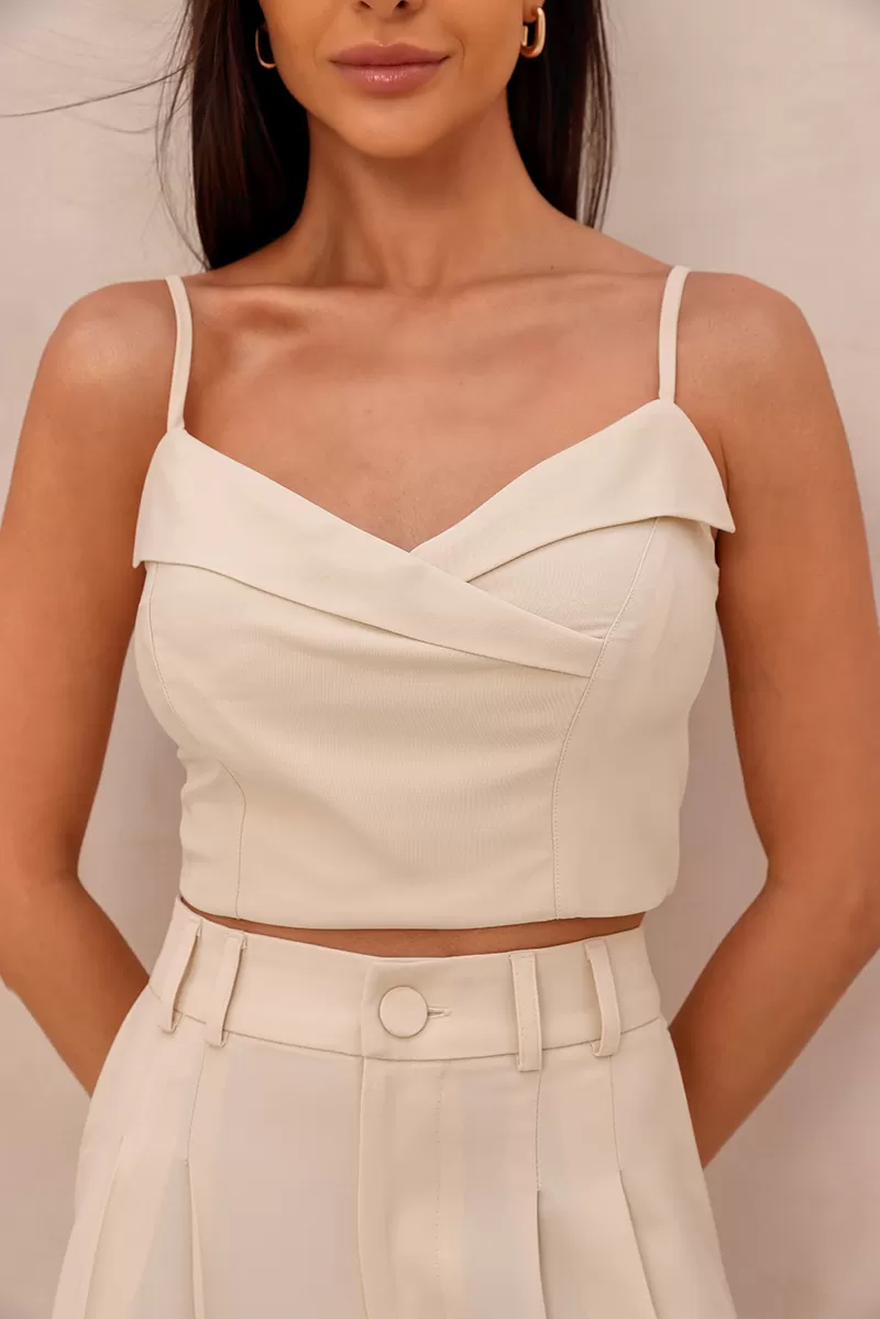 Dot Clothing - Set Dot Clothing Luisa Off White - 2452OFF Dot Clothing - Set Dot Clothing Luisa Off White - 2452OFF
