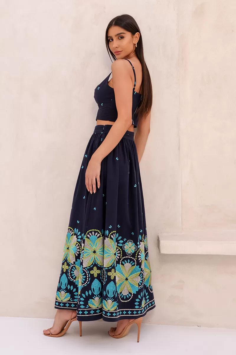 Dot Clothing - Set Dot Clothing needlework Gaia Azul - 2498AZUL Dot Clothing - Set Dot Clothing needlework Gaia Azul - 2498AZUL