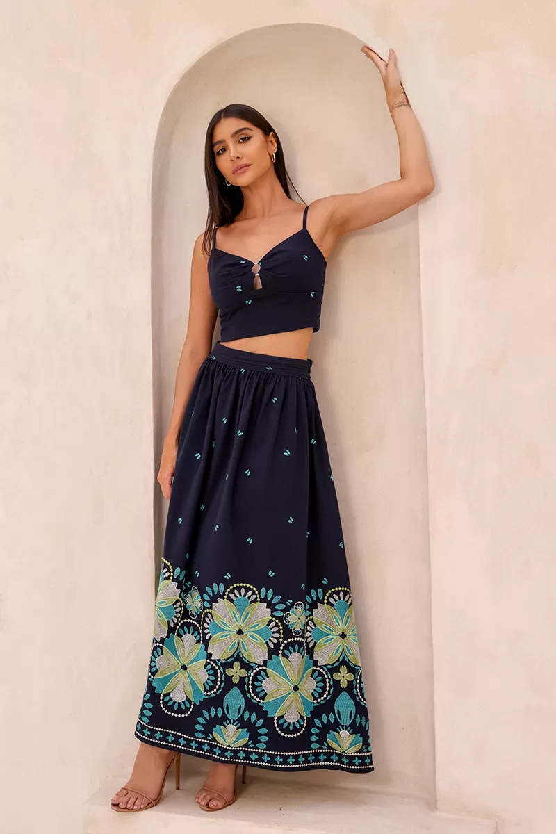 Dot Clothing - Set Dot Clothing needlework Gaia Azul - 2498AZUL Dot Clothing - Set Dot Clothing needlework Gaia Azul - 2498AZUL