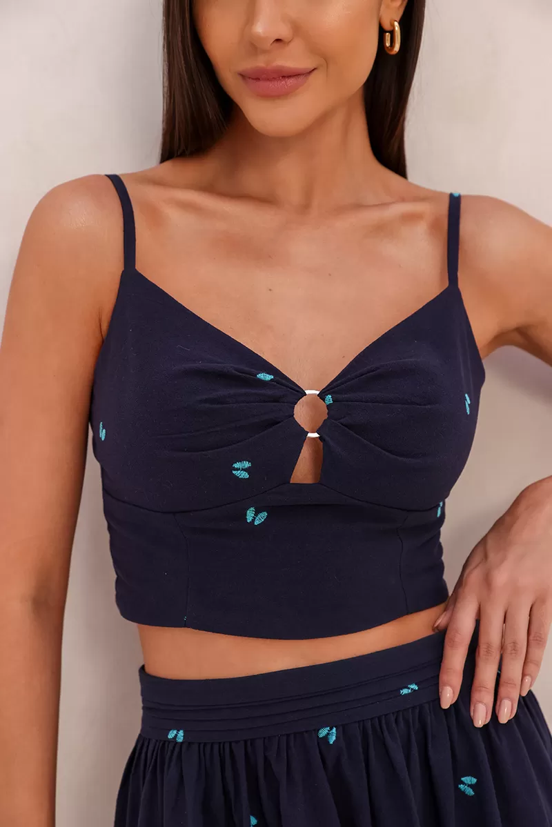 Dot Clothing - Set Dot Clothing needlework Gaia Azul - 2498AZUL Dot Clothing - Set Dot Clothing needlework Gaia Azul - 2498AZUL