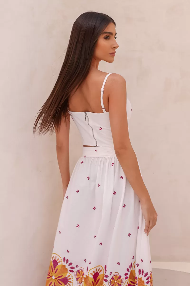 Dot Clothing - Set Dot Clothing Gaia needlework Off White - 2498OFF Dot Clothing - Set Dot Clothing Gaia needlework Off White - 2498OFF