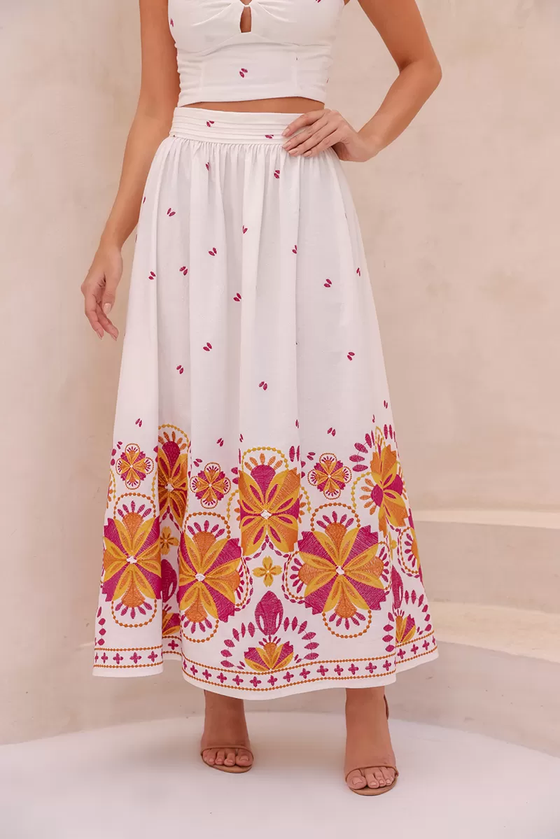Dot Clothing - Set Dot Clothing Gaia needlework Off White - 2498OFF Dot Clothing - Set Dot Clothing Gaia needlework Off White - 2498OFF
