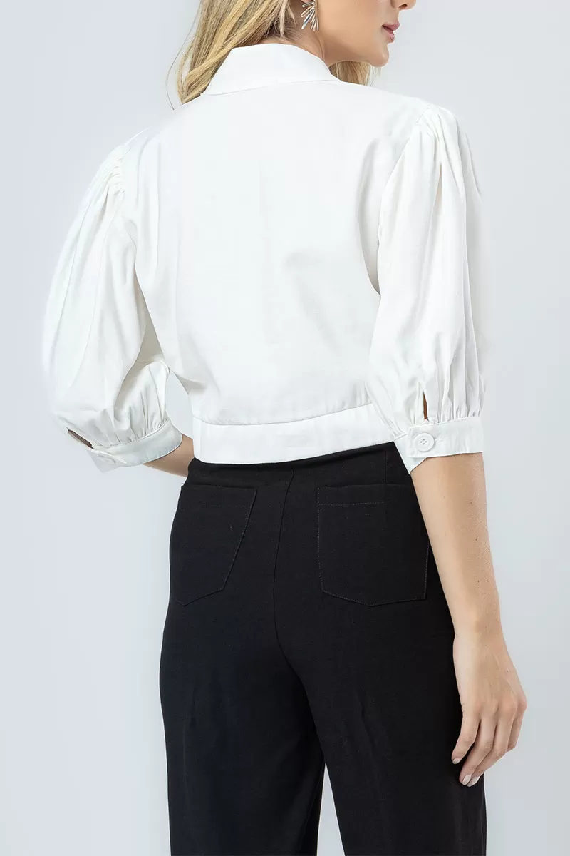 Miss Misses - Nathalia Pants With Buttons Black - 54365001 Miss Misses - Nathalia Pants With Buttons Black - 54365001