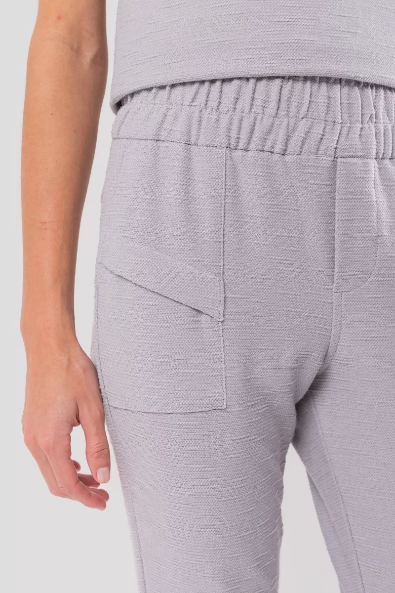 Hidrogênio - VERONICA GREY ELASTIC PLEATED JOGGER PANTS - 20133030 Hidrogênio - VERONICA GREY ELASTIC PLEATED JOGGER PANTS - 20133030