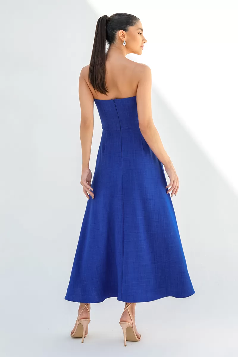 Dot Clothing - Dress Dot Clothing Veronica TQC Blue - 2489AZUL Dot Clothing - Dress Dot Clothing Veronica TQC Blue - 2489AZUL