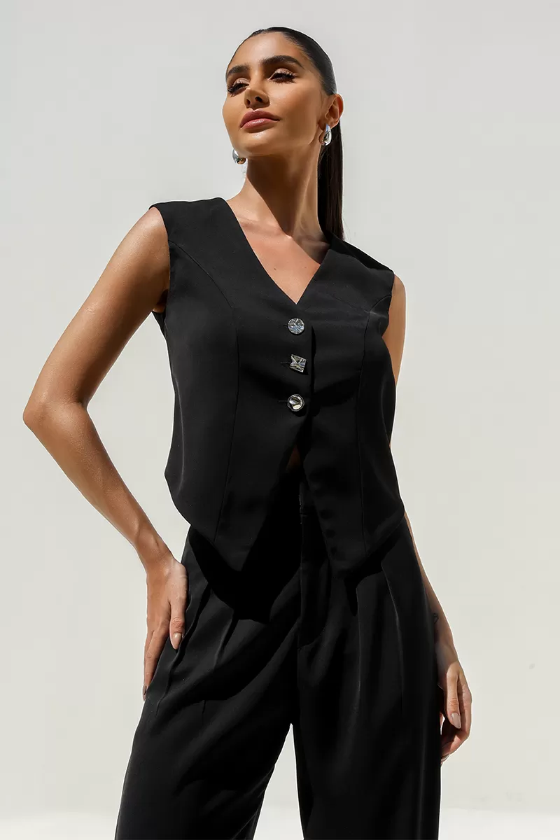 Dot Clothing - Set Dot Clothing Samantha Black - 2484PRETO Dot Clothing - Set Dot Clothing Samantha Black - 2484PRETO