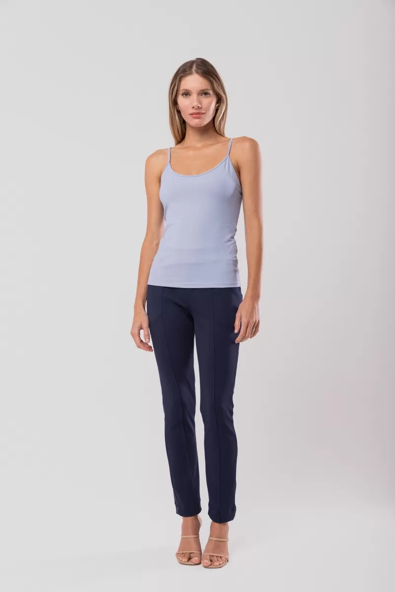 Hidrogênio - BABY BLUE STRAP UP TANK TOP - 20161111 Hidrogênio - BABY BLUE STRAP UP TANK TOP - 20161111