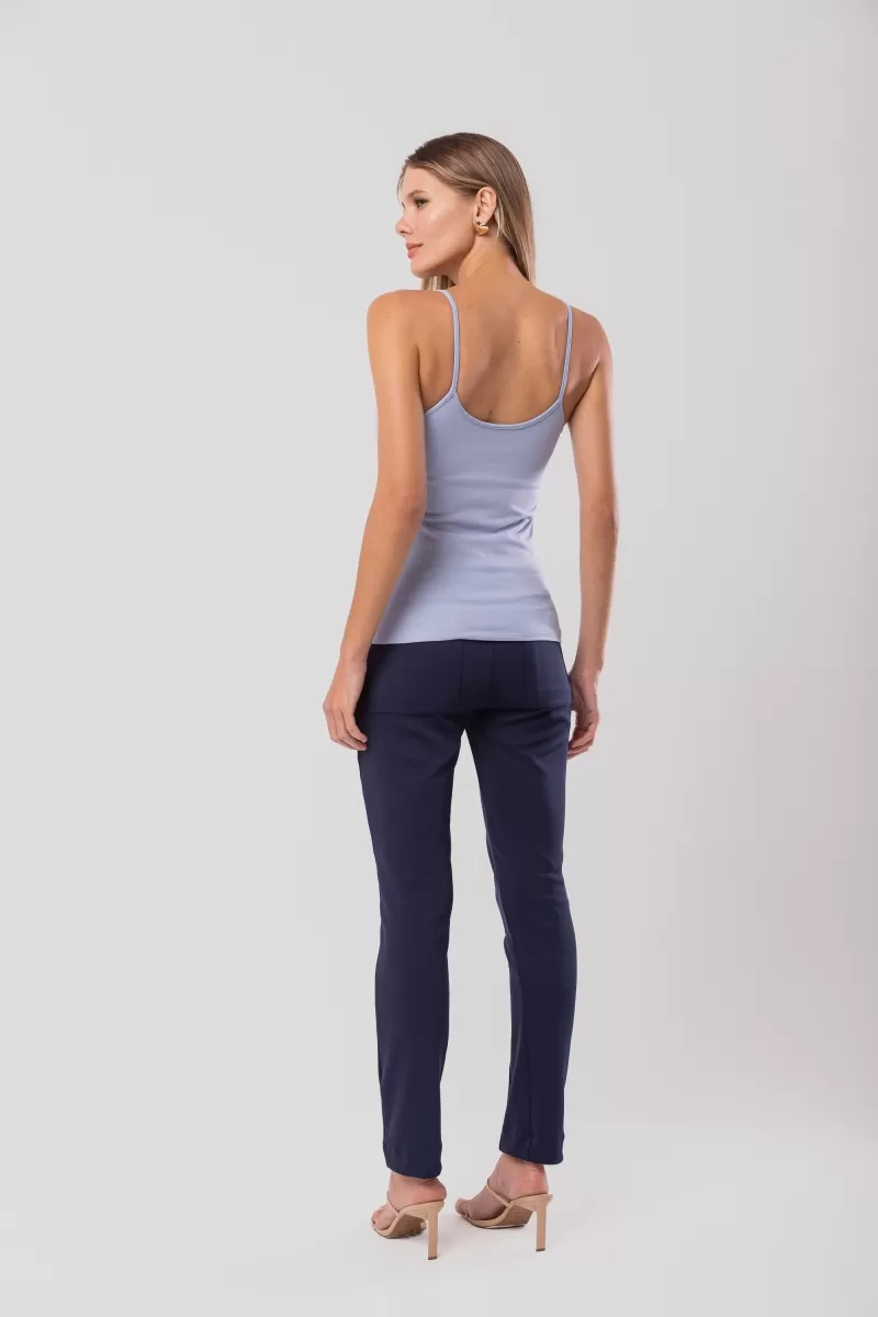 Hidrogênio - BABY BLUE STRAP UP TANK TOP - 20161111 Hidrogênio - BABY BLUE STRAP UP TANK TOP - 20161111