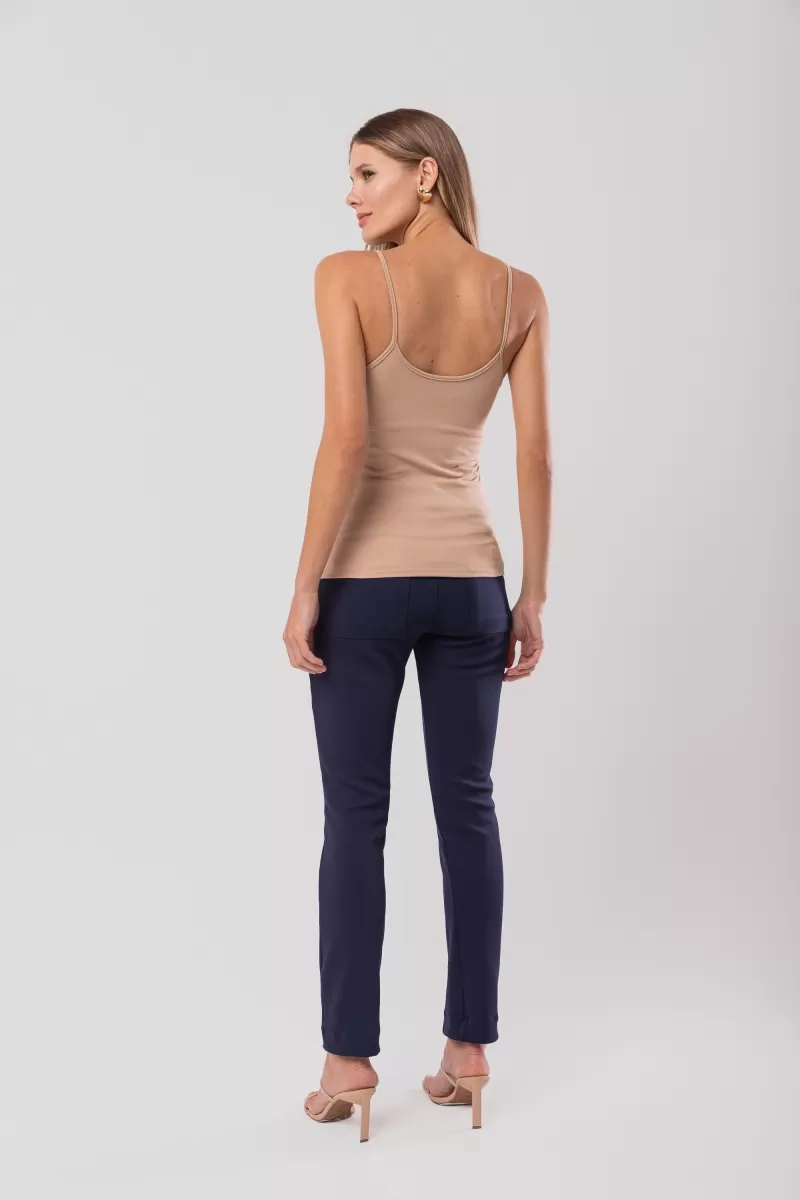 Hidrogênio - BEIGE GALAXY STRAP PANTS - 20161003 Hidrogênio - BEIGE GALAXY STRAP PANTS - 20161003