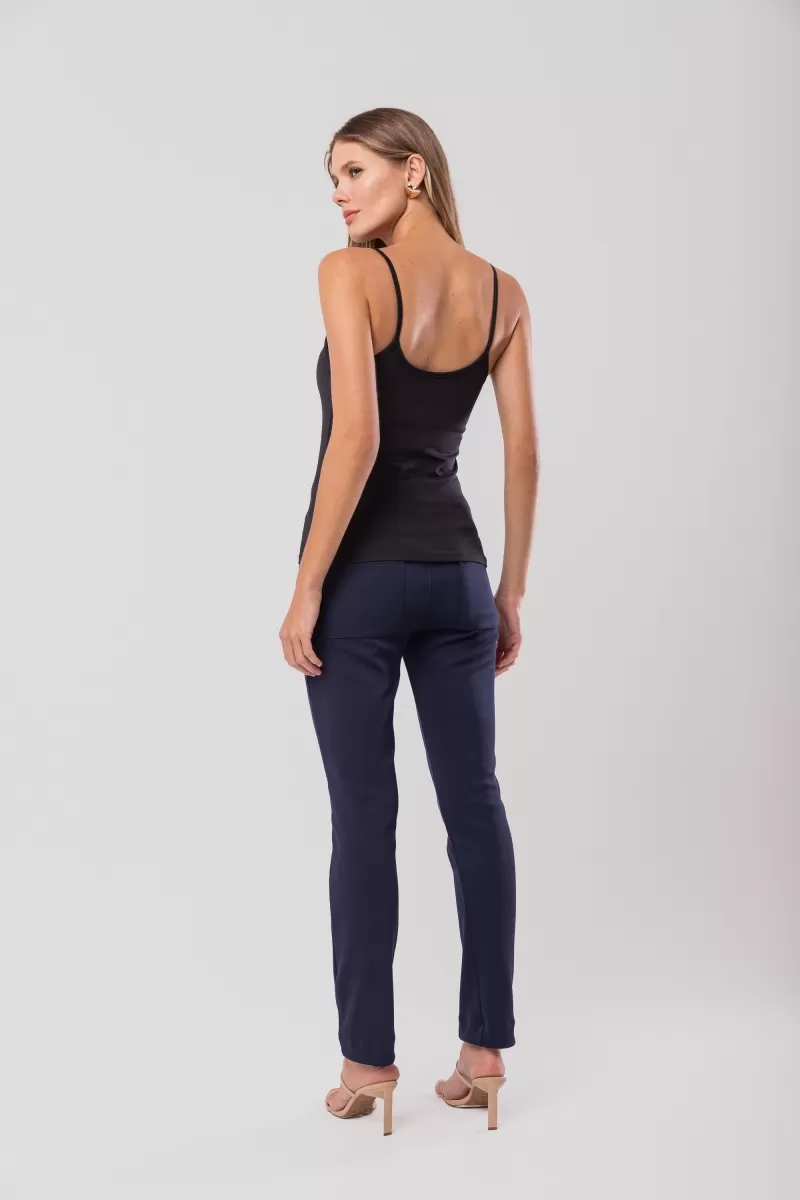 Hidrogênio - BLACK GALAON STRAP TANK TOP - 20161001 Hidrogênio - BLACK GALAON STRAP TANK TOP - 20161001