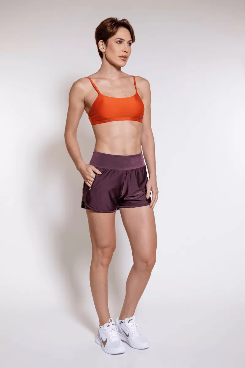 Trilha Verão - C. Paola Microfiber Shorts - R3923