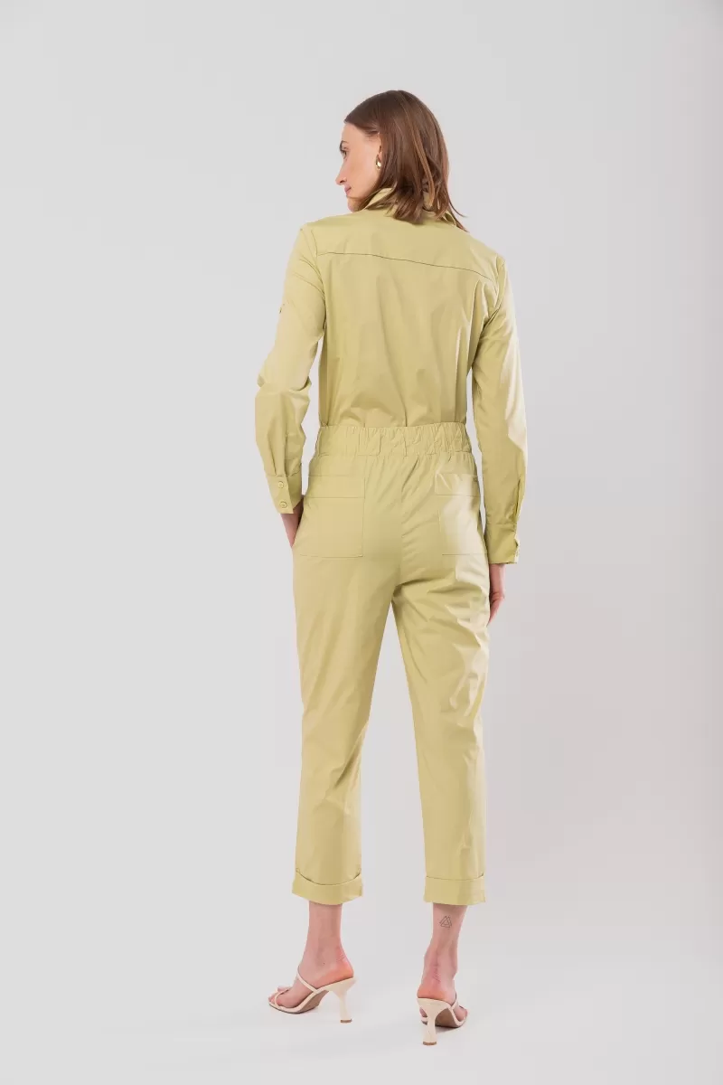 Hidrogênio - CARROT PANTS WITH ELASTIC TRICOLINE COSTUME LUIZA GREEN SALGUEIRO - 20135557 Hidrogênio - CARROT PANTS WITH ELASTIC TRICOLINE COSTUME LUIZA GREEN SALGUEIRO - 20135557