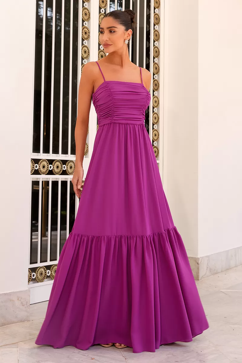 Dot Clothing - Dress Dot Clothing Marta Longo Fuchsia - 2485FUCSIA Dot Clothing - Dress Dot Clothing Marta Longo Fuchsia - 2485FUCSIA