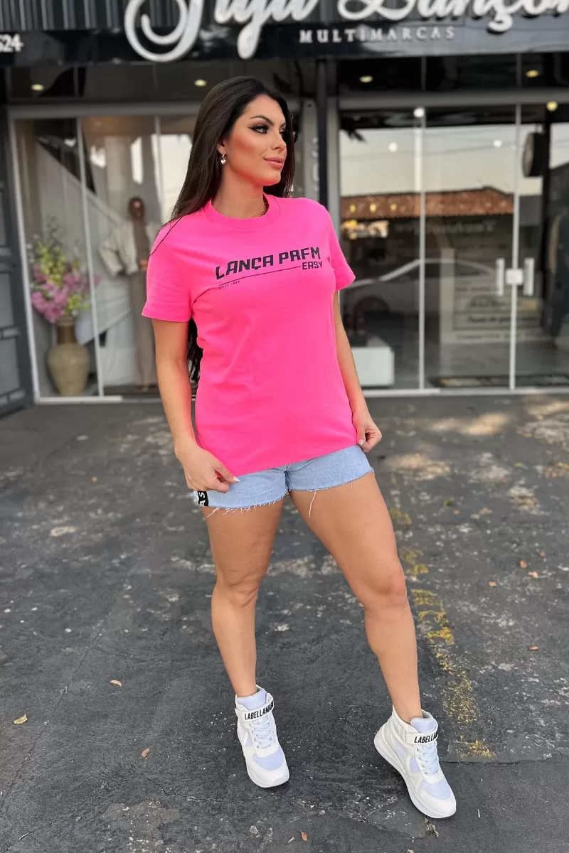 LANÇA PERFUME - OVERSIZED T-SHIRT WITH LOCAL PRINT LP ESAY - 4573RS LANÇA PERFUME - OVERSIZED T-SHIRT WITH LOCAL PRINT LP ESAY - 4573RS
