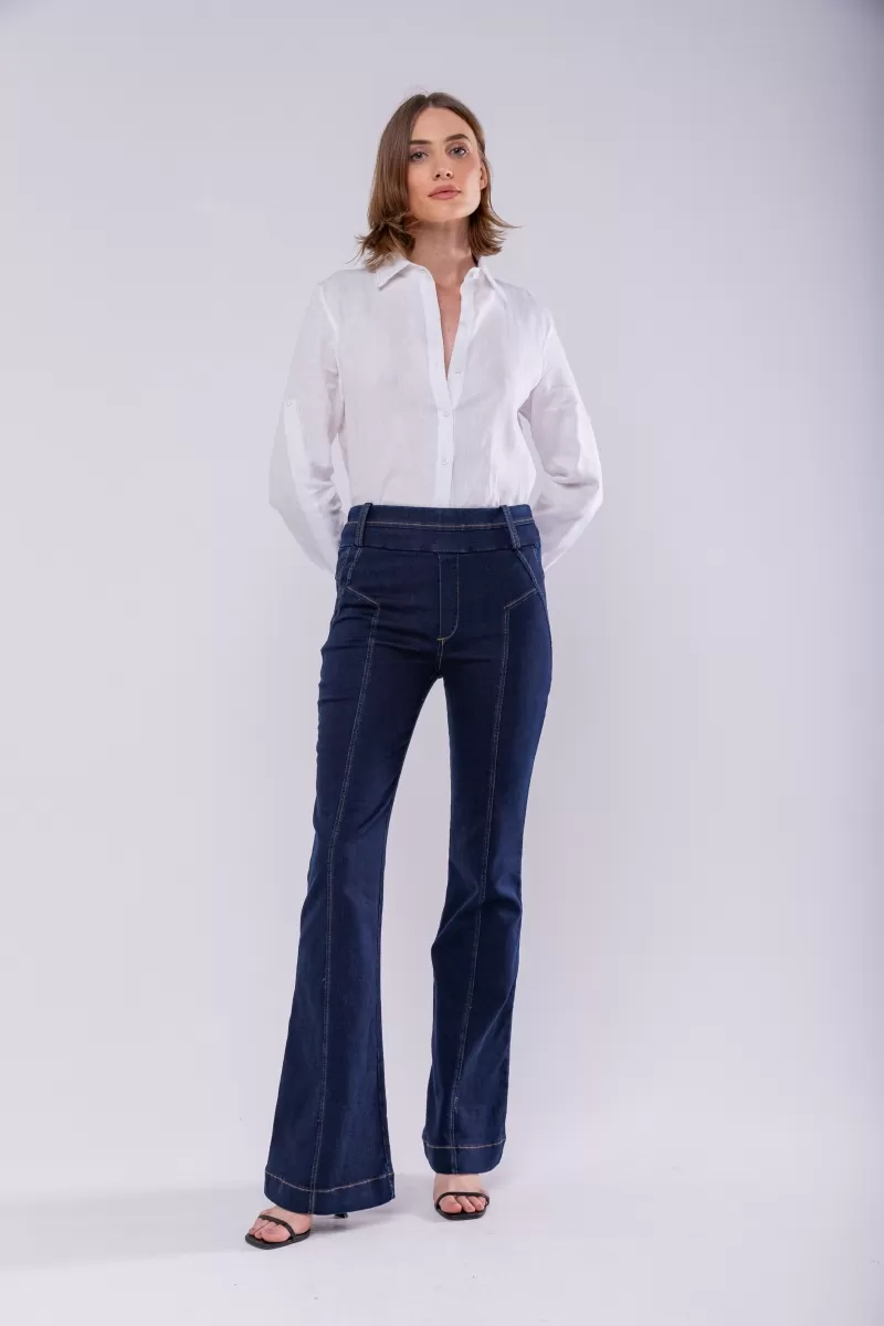 Hidrogênio - MARCIA FLARE KNIT PANTS - 19624042 Hidrogênio - MARCIA FLARE KNIT PANTS - 19624042
