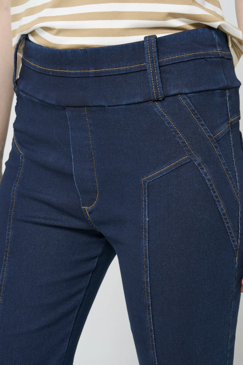 Hidrogênio - MARCIA FLARE KNIT PANTS - 19624042