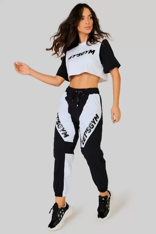 Lets Gym - Jogger Type Black - 2526PTBR Lets Gym - Jogger Type Black - 2526PTBR