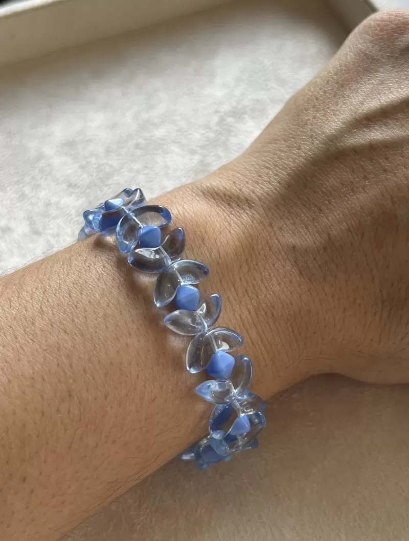 Mikabe - Hydrangea Blue Murano Btanklet - MK459 Mikabe - Hydrangea Blue Murano Btanklet - MK459