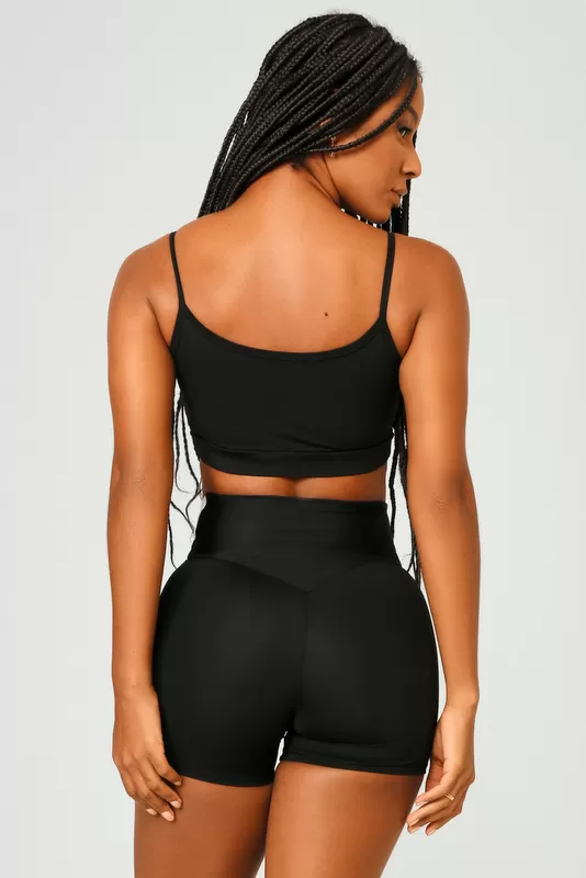 Lets Gym - Black Joy Top - 2531PT Lets Gym - Black Joy Top - 2531PT
