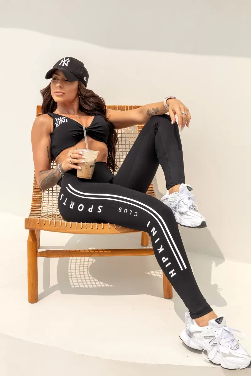 Hipkini - Top Follow the Sun Preto frente torcida e silk - 33330747