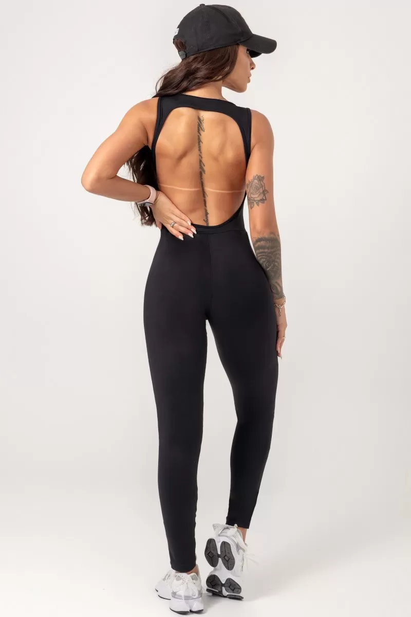 Hipkini - Jumpsuit Follow the Sun Black with Silk - 33330753