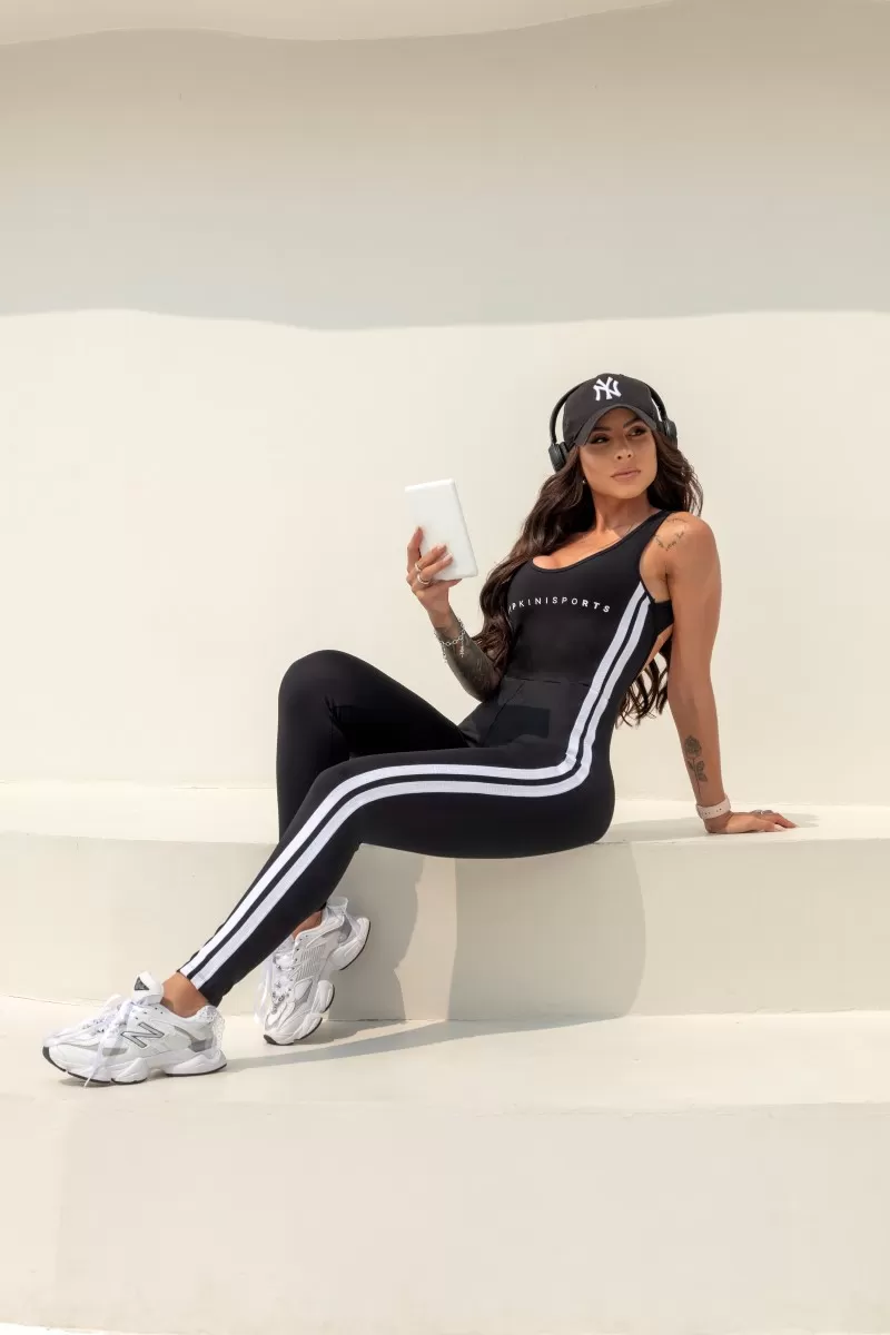 Hipkini - Jumpsuit Follow the Sun Black with Silk - 33330753