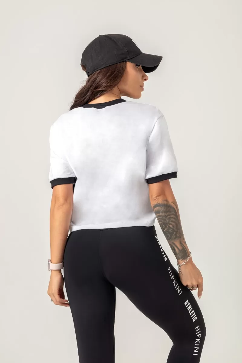 Hipkini - Cropped Follow the Sun White with silk - 33330754
