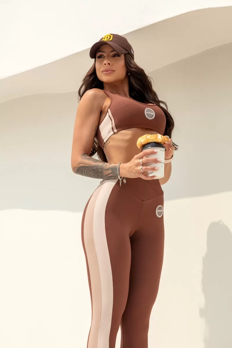 Hipkini - Follow the Sun Chocolate Top Double Cross Straps - 33330755 Hipkini - Follow the Sun Chocolate Top Double Cross Straps - 33330755